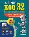tudem egitim2. Sınıf Kod 32 Tüm Dersler Haftalık Değerlendirme