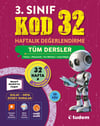 tudem egitim3. Sınıf Tüm Dersler Kod 32 Haftalık Değerlendirme