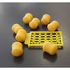 Captain 3498 Dumbell Yellow Color 8'li Paket Sazan Yemi