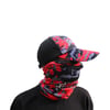 Captain Fisherman Style SET Cap+Eldiven+Kolluk+Buff Kırmızı