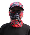 Captain Fisherman Style SET Cap+Eldiven+Kolluk+Buff Kırmızı