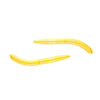 Libra Lures Fatty D'Worm 65 mm  007 Yellow Peynirli