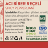 Kocamaar Çiftliği Acı Biber Reçeli 115 gr