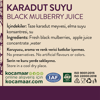 Kocamaar Çiftliği Karadut Suyu 250 Ml