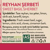 Kocamaar Çiftliği Reyhan Şerbeti 250 ml