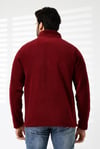 Erkek Hastane Polar Ceket Bordo