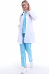 Hakim Yaka Kadın Doktor Önlüğü