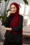 MEDİNE İPEĞİ BORDO