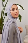 MEDİNE İPEĞİ  GRİ