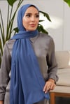 MEDİNE İPEĞİ MAVİ