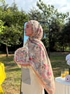 Pamuklu desenli şal