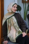 Pamuklu desenli şal