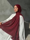 ZİNCİR DESEN BORDO