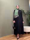 %100 PAMUKLU SWEAT ELBİSE SIYAH 