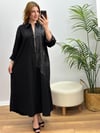 KOT GARNİ DETAYLI TASARIM ELBİSE