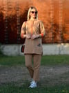 STİL ARMALI İKİLİ TAKIM KREM TURUNCU