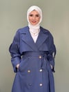 TASARIM DENİM TRENÇKOT 