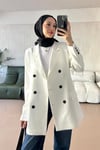 Blazer Ceket Beyaz