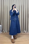 Denim Etekli Takım