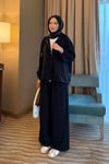 Elegance Üçlü Takım Siyah