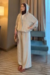 Elegance Üçlü Takım Vizon