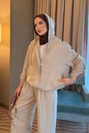 Elegance Üçlü Takım Vizon