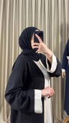 İkili Abaya Takım Siyah