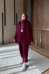 Kapüşonlu Oysho Takım Bordo