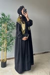Oversize Suzi Elbise Siyah 