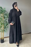 Oversize Suzi Elbise Siyah 