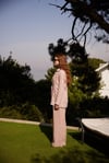 ALBİ BLAZER KETEN CEKET PUDRA