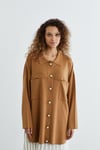 ALTAİR CEPLİ DÜĞMELİ HIRKA CAMEL