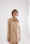 ANGEL YILDIZLI KAŞE CEKET BEJ