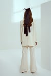 BELİZZİ BLAZER EKRU-LACİVERT