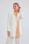 BELİZZİ BLAZER EKRU-TURUNCU