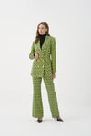 BUENO JAKARLI  BLAZER CEKET YEŞİL DESENLİ