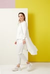 CAPELLA TRİKO DETAYLI  KAP - BEYAZ
