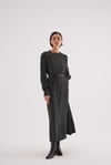 CARMEN GOLD DETAYLI ELBİSE SİYAH