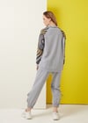 CERES KOLLARI BASKILI BOMBER - GRİ