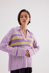 GAİA KAZAK LİLA-MOR-SARI