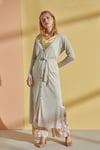 GRİS TRİKO HIRKA BEJ