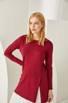 HUBS TRİKO TUNİK BORDO