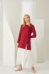 HUBS TRİKO TUNİK BORDO