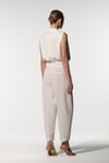 JELYA SLOUCHY PANTOLON EKRU