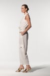 JELYA SLOUCHY PANTOLON EKRU