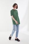 KISA KOLLU BASİC TSHIRT HAKİ
