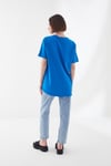 KISA KOLLU BASİC TSHIRT SAKS
