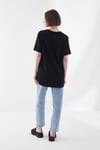 KISA KOLLU BASİC TSHIRT SİYAH