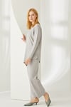 LUSTER TRİKO TUNİK GRİ