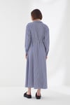MARİNA ELBİSE LACİVERT-EKRU-BENETTON
